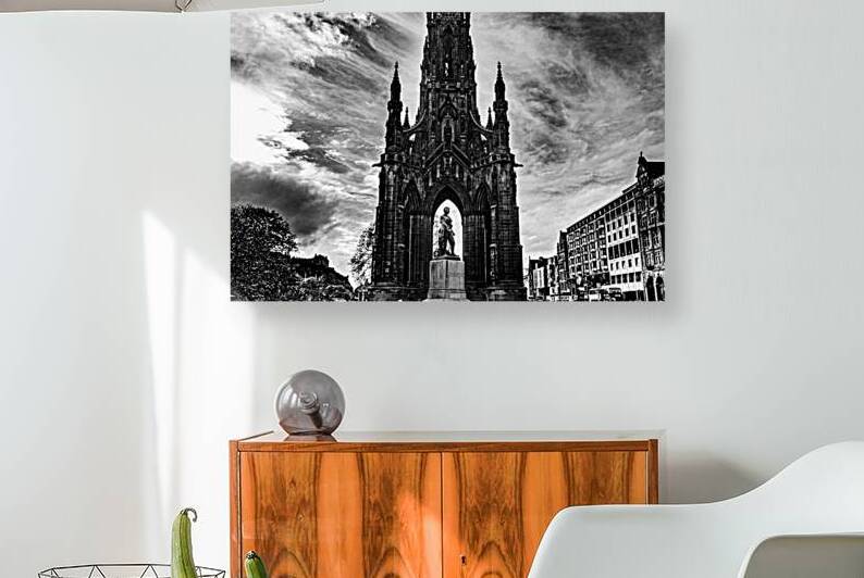 scott monument  horizontal 4690 Scott 13k by Black And White