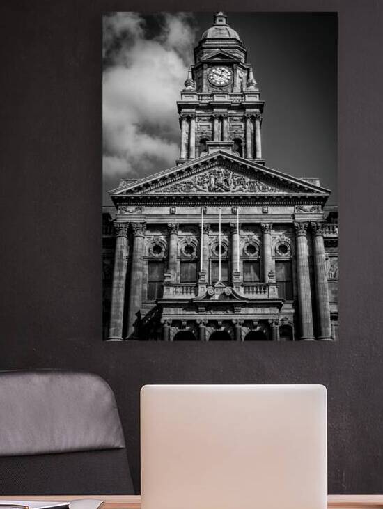 cape town city hall building  vertical 2988 Oolit by Black And White