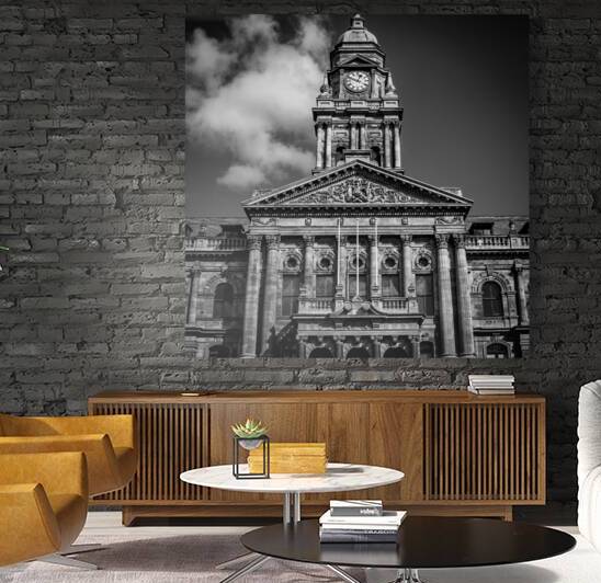 cape town city hall building  square 2988 Oolitic by Black And White