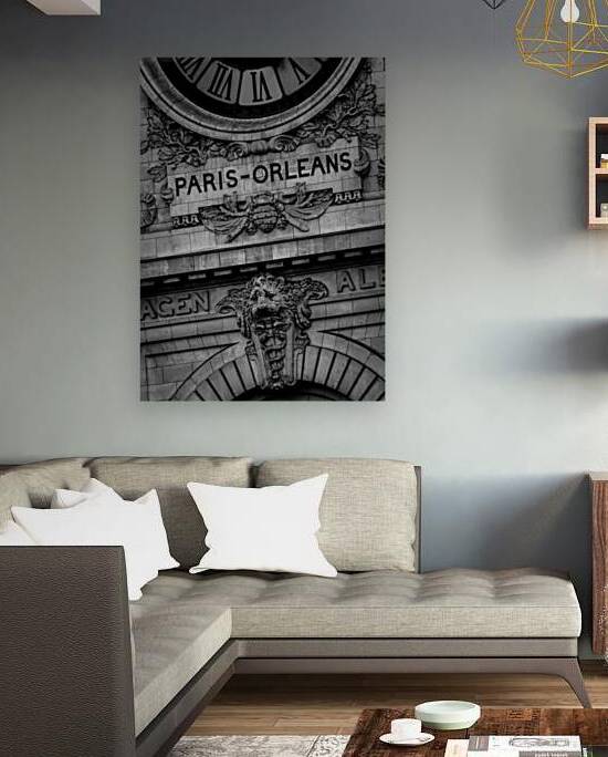 chemen de fer de paris a orleans  vertical 3472 P by Black And White