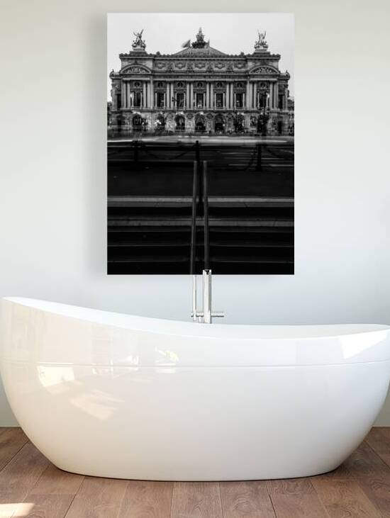 palais garnier opera house  vertical 3447 Academi by Black And White