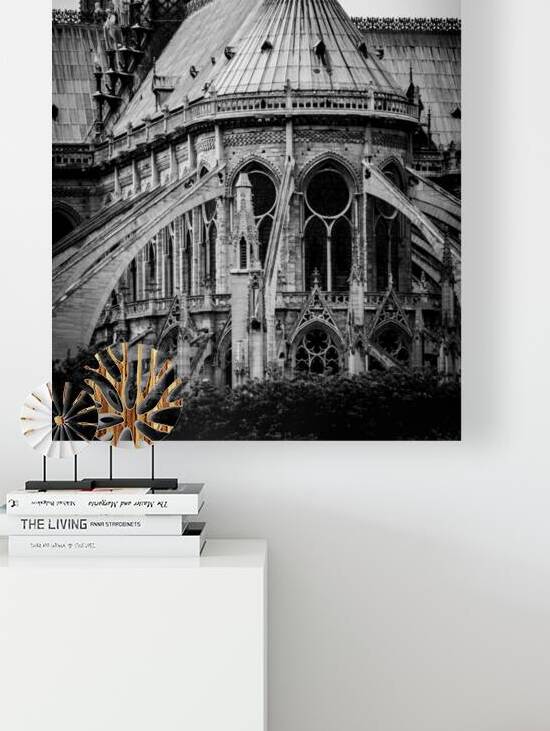 notre dame de paris  vertical 2492 Dame 13k by Black And White