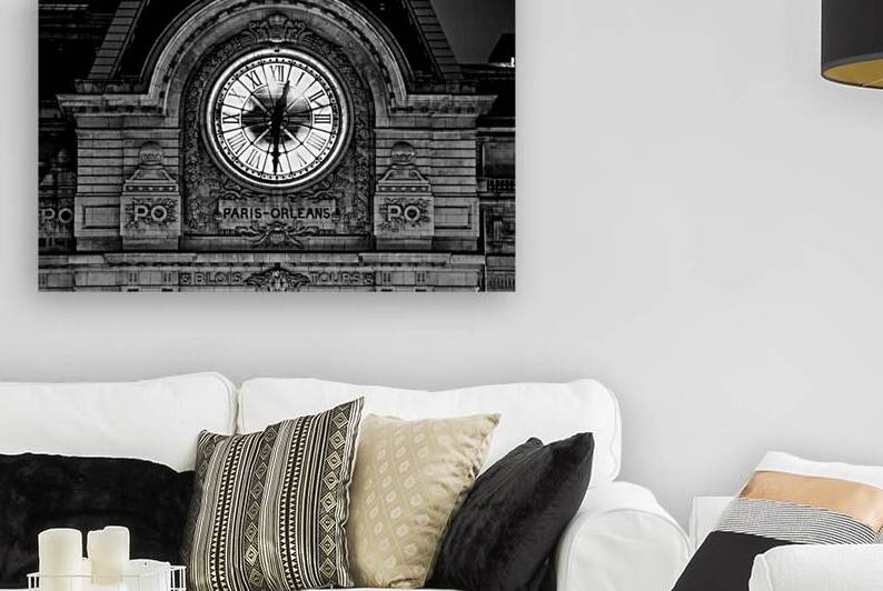 paris orleans clock musee d orsay  horizontal 246 Reproduction