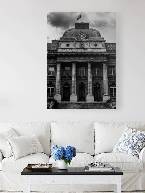 palais de justice de paris  vertical 3463 Justice by Black And White