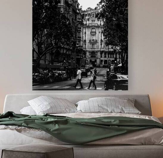 rue danton at saint michel  square 3458 Danton 13 by Black And White
