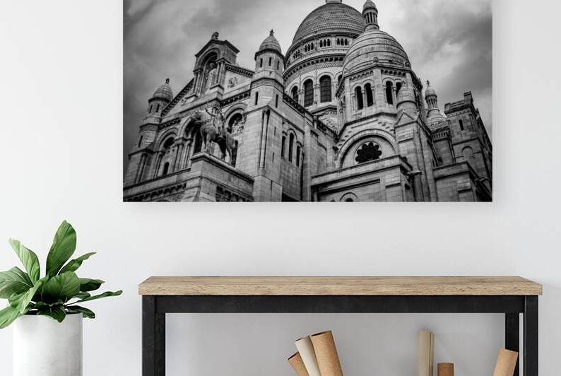 sacre coeur on montmartre  horizontal 2472 Christ by Black And White