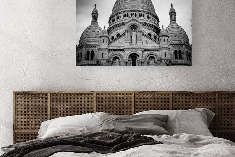 sacre coeur on montmartre  horizontal 2471 Jesu 1 by Black And White