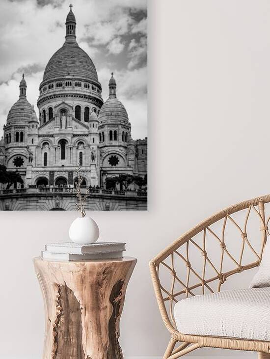 sacre coeur on montmartre  vertical 2470 Sanctuar by Black And White