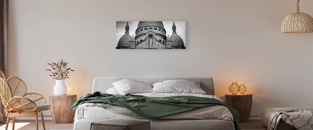 sacre coeur on montmartre  panoramic 2471 Jesu 13 by Black And White