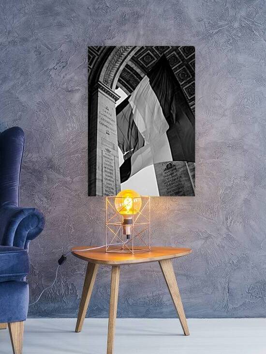 under the arc de triomphe  vertical 2435 Bonapart by Black And White