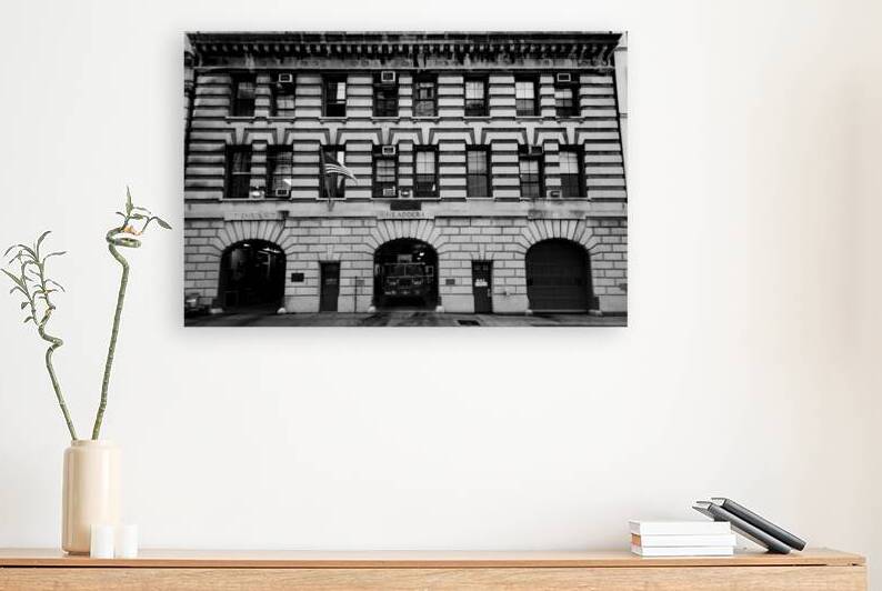 fdny ladder 1  horizontal 4507 Ladder 13k by Black And White