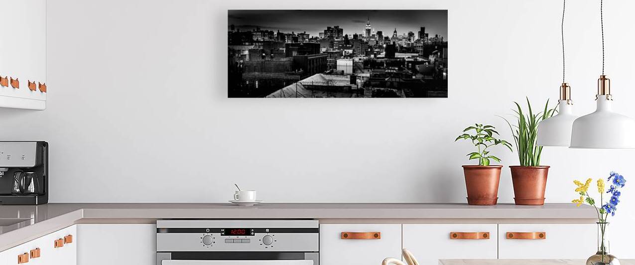 midtown nolita rooftops  panoramic 1473 Nolita 13 by Black And White