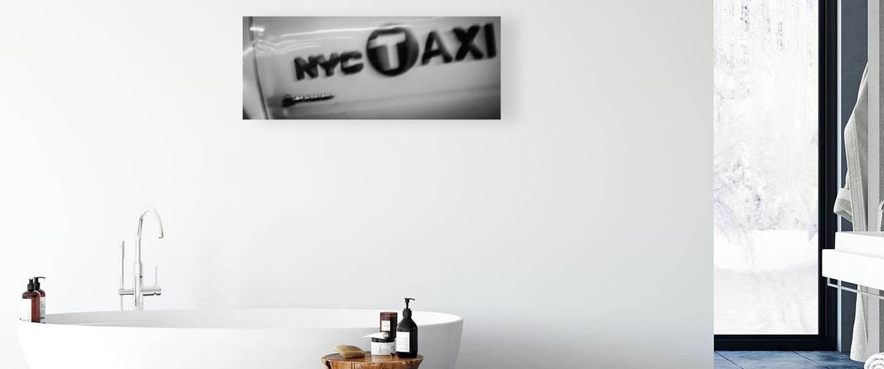 nyc taxi  panoramic 1504 Taxi 13k by Black And White