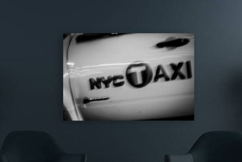 nyc taxi  horizontal 1504 Taxi 13k by Black And White