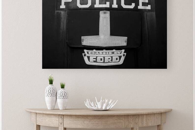 nypd paddy wagon  horizontal 1408 Boyertown 13k.j by Black And White