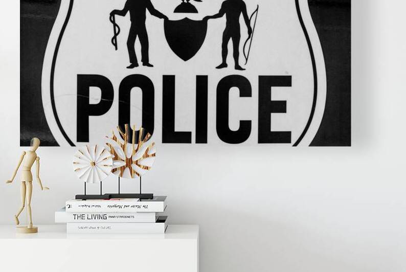 nypd paddy wagon seal  horizontal 1484 Police 13k by Black And White