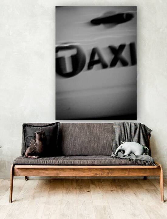 nyc taxi  vertical 1504 Taxi 13k by Black And White