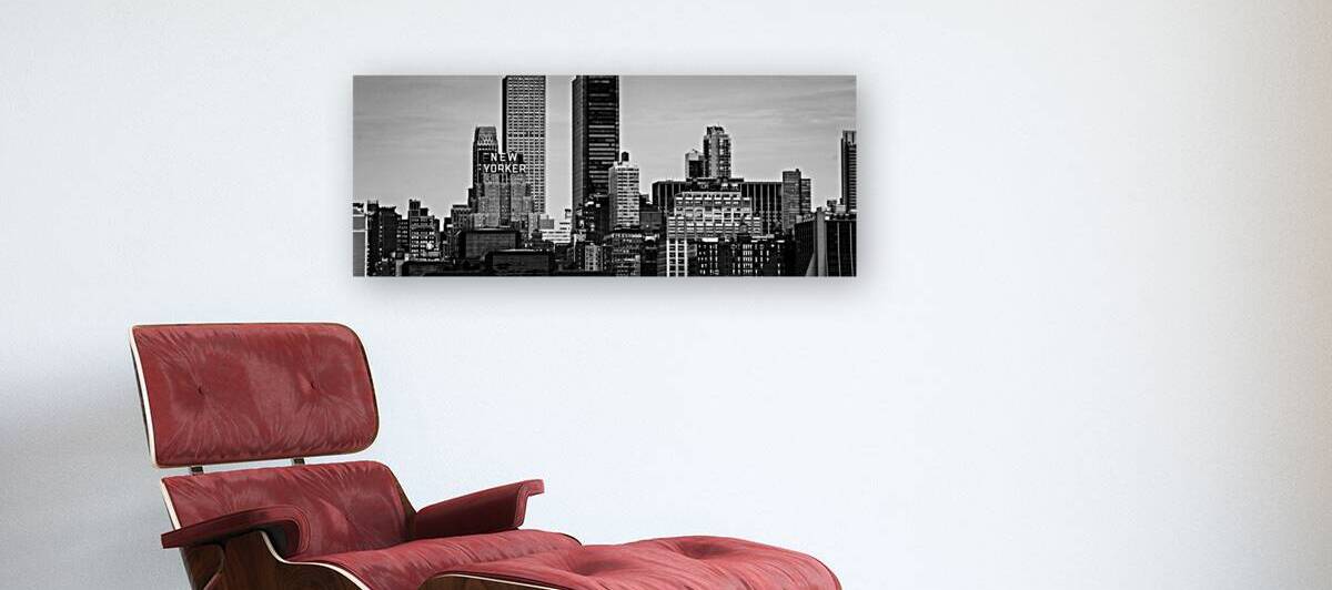 new yorker empire state building  panoramic 1472 by Black And White