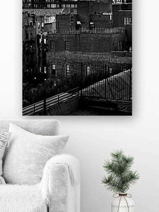 soho water tanks rooftops  vertical 1503 Tanks 13 by Black And White