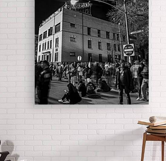 waveland avenue rooftops world series  square 307 by Black And White