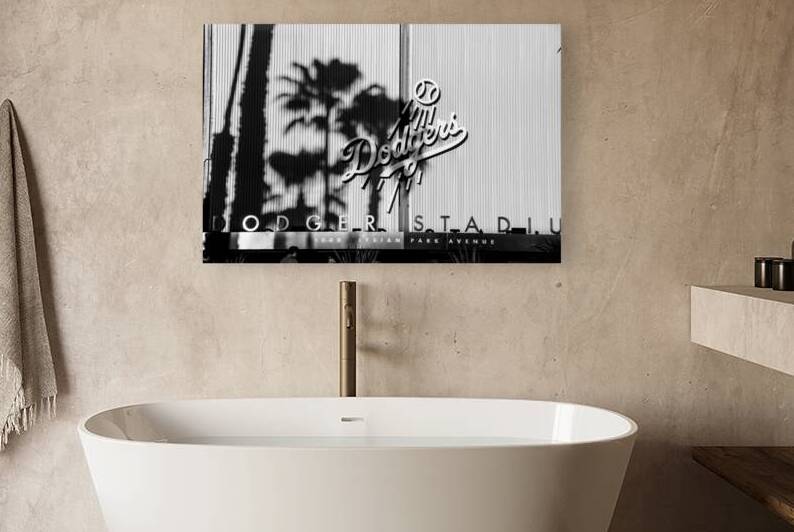 dodger stadium elysian park  horizontal 2159 Elys by Black And White