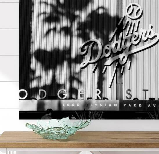 dodger stadium elysian park  square 2159 Elysian by Black And White