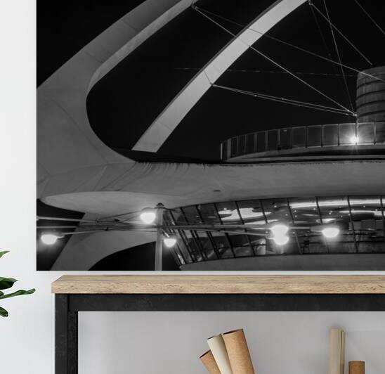 LAX theme building  square 2608 Populuxe 13k by Black And White