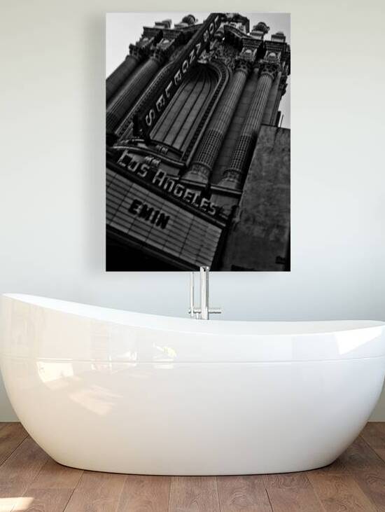 los angeles theater broadway  vertical 213 Emin 1 by Black And White