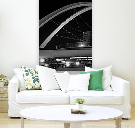 LAX theme building  vertical 2608 Populuxe 13k.jp by Black And White