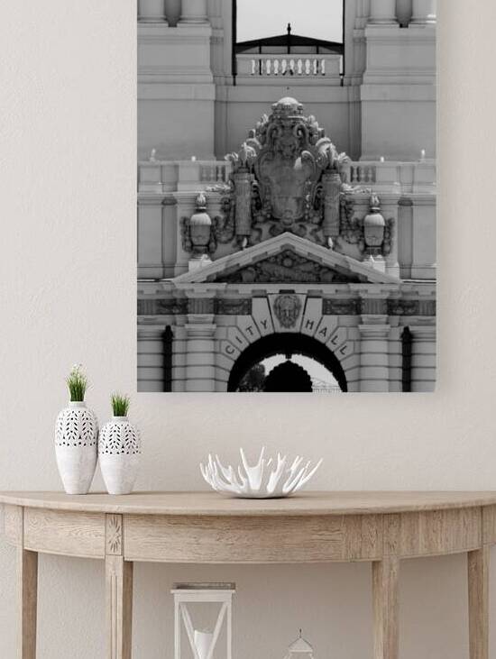 pasadena city hall  vertical 2753 Pasadena 13k.jp by Black And White