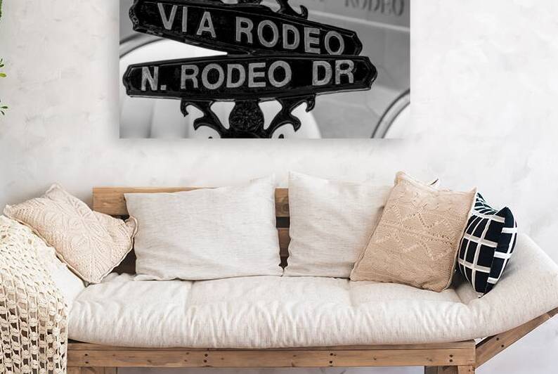 via rodeo and rodeo drive  horizontal 2192 Rodeo by Black And White