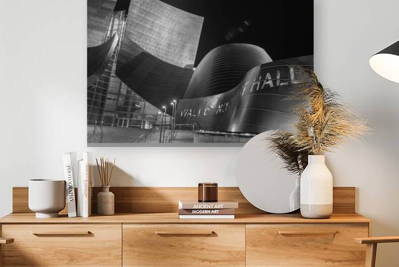 walt disney concert hall los angeles philharmonic 1708211373.3635 by Black And White