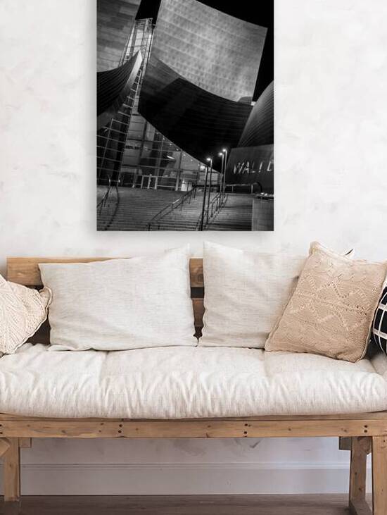 walt disney concert hall los angeles philharmonic by Black And White
