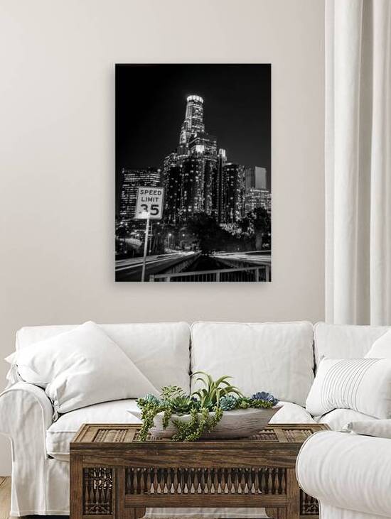 westin bonaventure downtown los angeles  vertical by Black And White