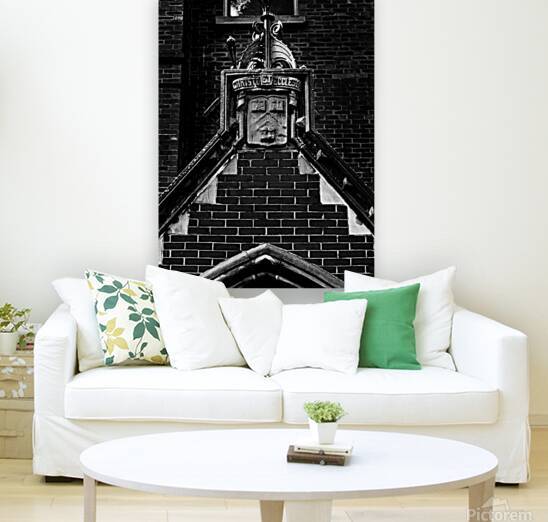 harvard matthews hall  vertical 1373 Christo 13k. by Black And White