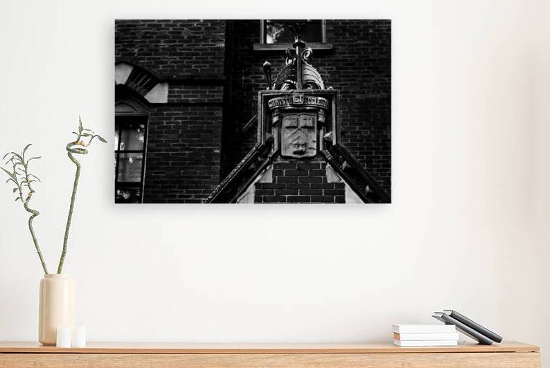 harvard matthews hall  horizontal 1373 Christo 13 by Black And White