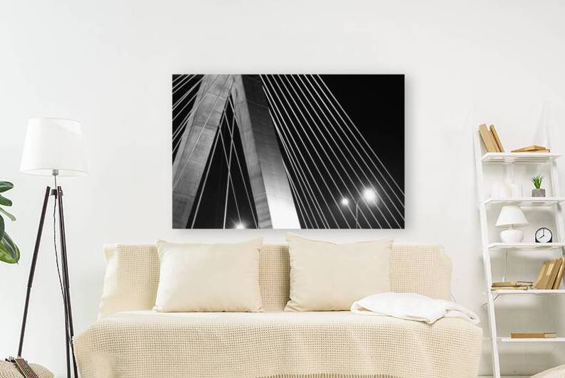 bunker hill bridge north spire  horizontal 25 Bun by Black And White