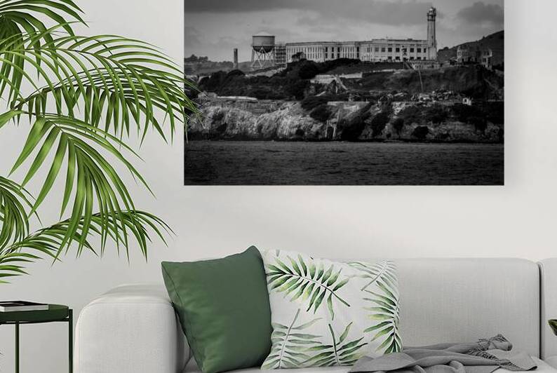 alcatraz island san francisco bay  horizontal 284 by Black And White