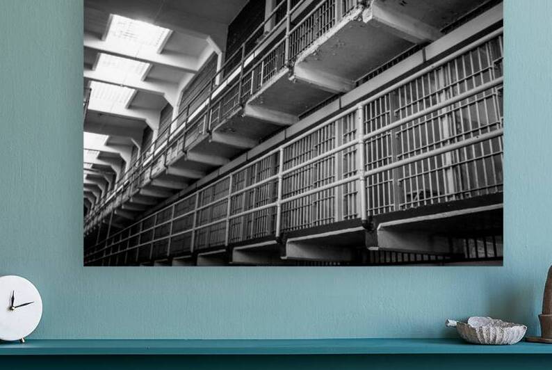 alcatraz cellblock  horizontal 2817 Cellblock 13k by Black And White