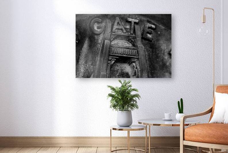 bronze gg bridge plaque  horizontal 2870 Bronze 1 by Black And White