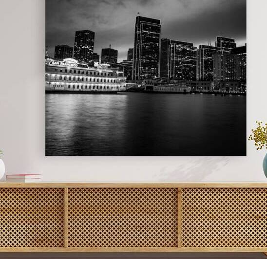 hornblower booze cruise san francisco bay  square by Black And White