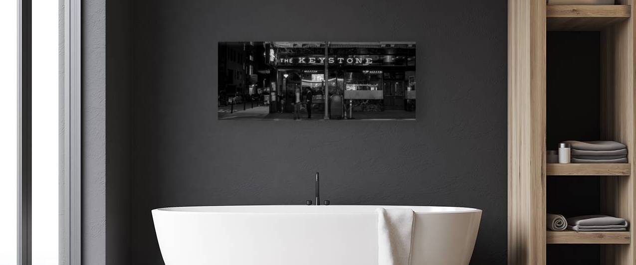 keystone night  panoramic 2888 Keystone 13k by Black And White