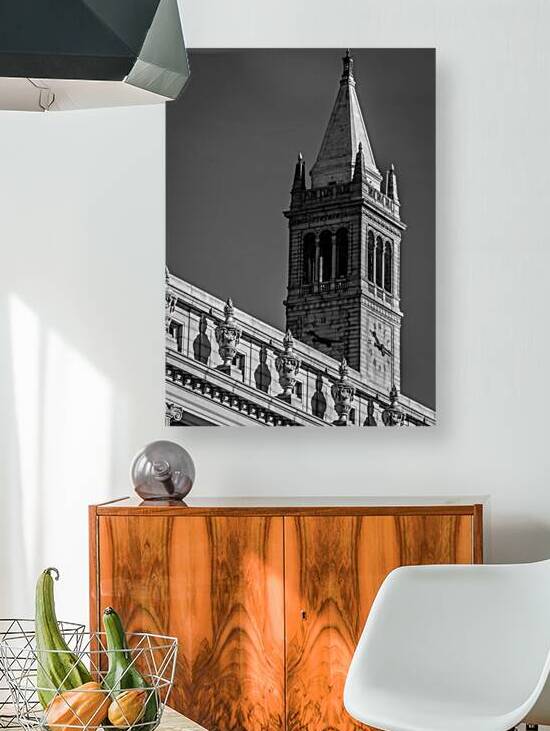 sather tower uc berkeley campus  vertical 2811 Be by Black And White