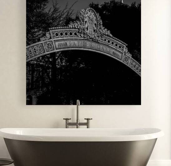 sather gate uc berkeley campus  square 2833 Lux 1 by Black And White