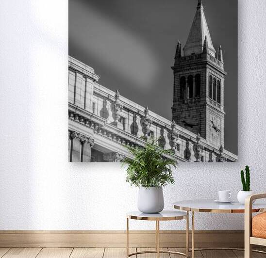 sather tower uc berkeley campus  square 2811 Berk by Black And White