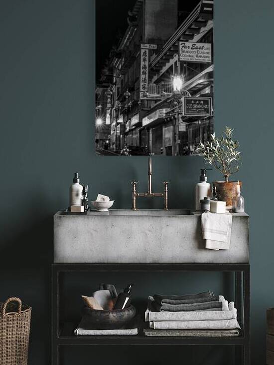 sf chinatown night cityscape  vertical 3019 Shang by Black And White