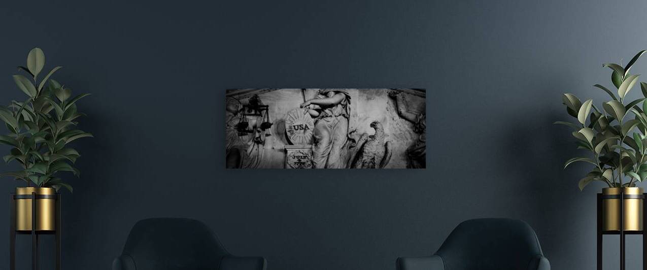 usa july 4 1776 us capitol building  panoramic 34 by Black And White