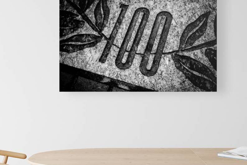 atlanta centennial 100  horizontal 3124 OneHundre by Black And White