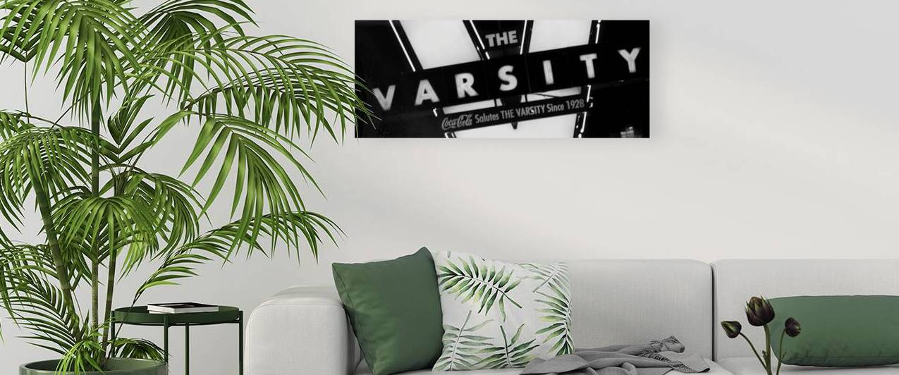 the varsity sign  panoramic 696 Varsity 13k by Black And White