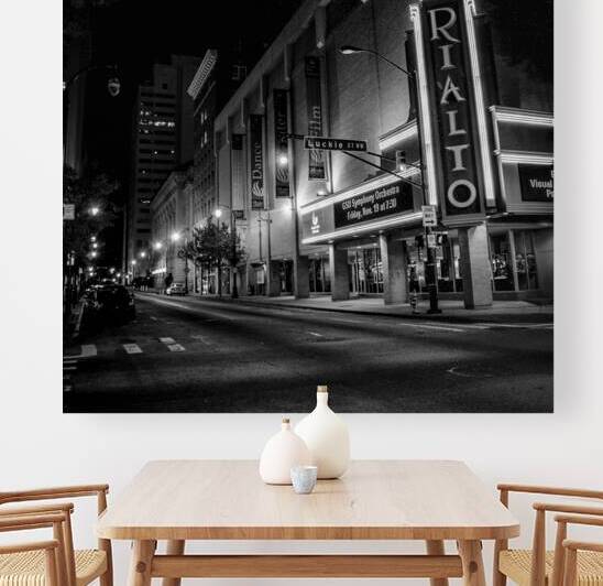 rialto theater  square 693 Rialto 13k by Black And White